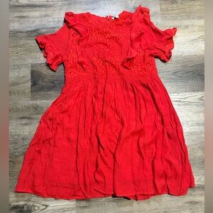 Umgee Lace Detail Dress